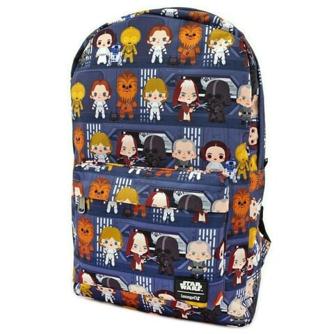 Sac A Dos Loungefly - Star Wars - Printed Nylon Backpack